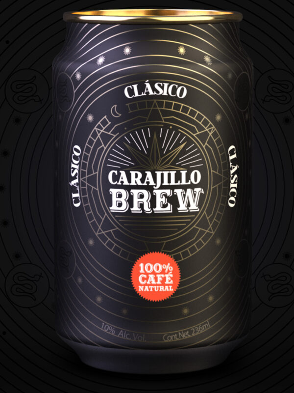 Carajillo Brew. Diseño de bebida, diseño de producto, branding y diseño de marcas