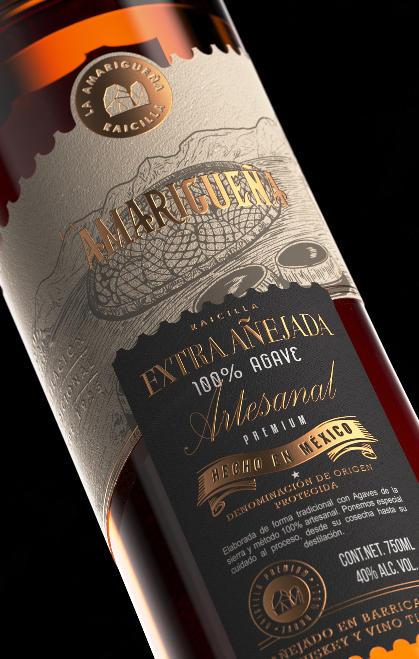 Diseño de Bebidas Tequila Mezcla